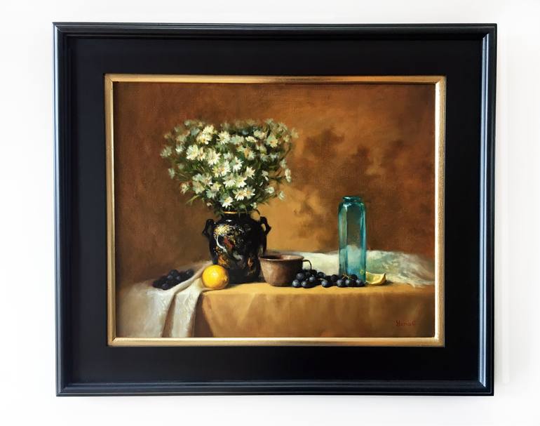 Original Fine Art Still Life Painting by Yana Golikova