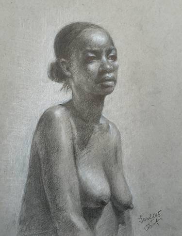 Original Nude Drawings by Yana Golikova