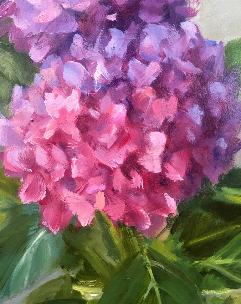 Original Realism Floral Painting by Yana Golikova