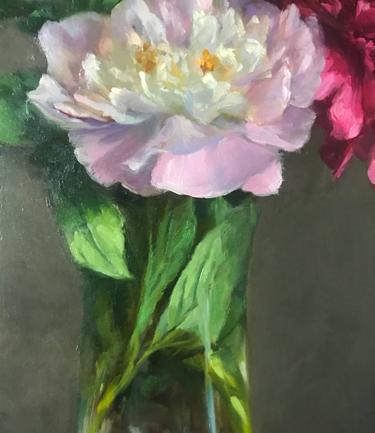 Original Realism Floral Painting by Yana Golikova