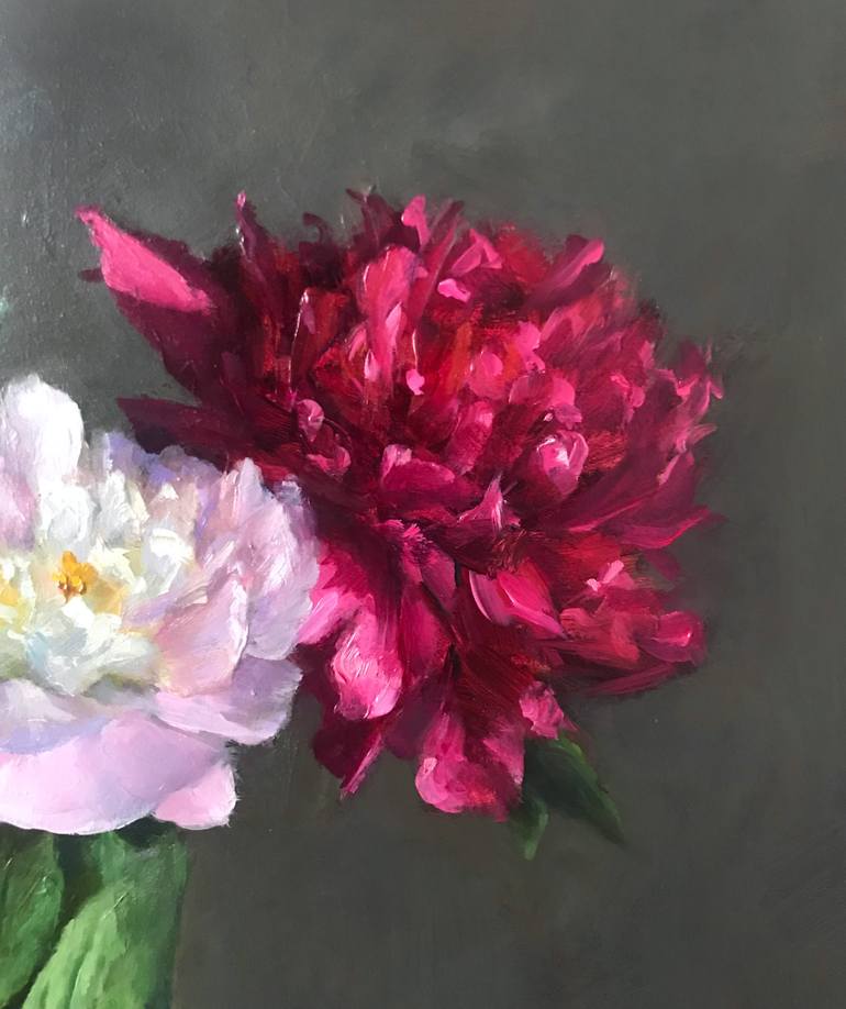 Original Realism Floral Painting by Yana Golikova