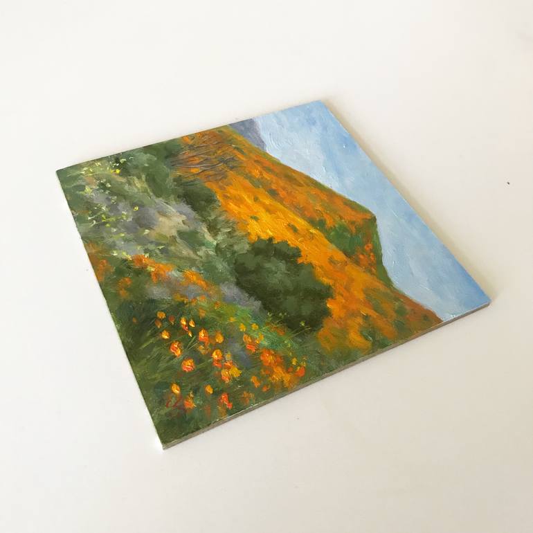Original Impressionism Landscape Painting by Yana Golikova
