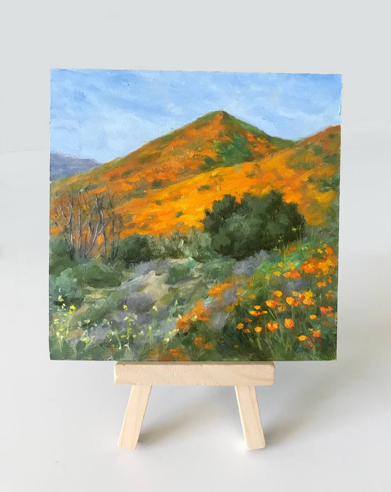 Original Impressionism Landscape Painting by Yana Golikova