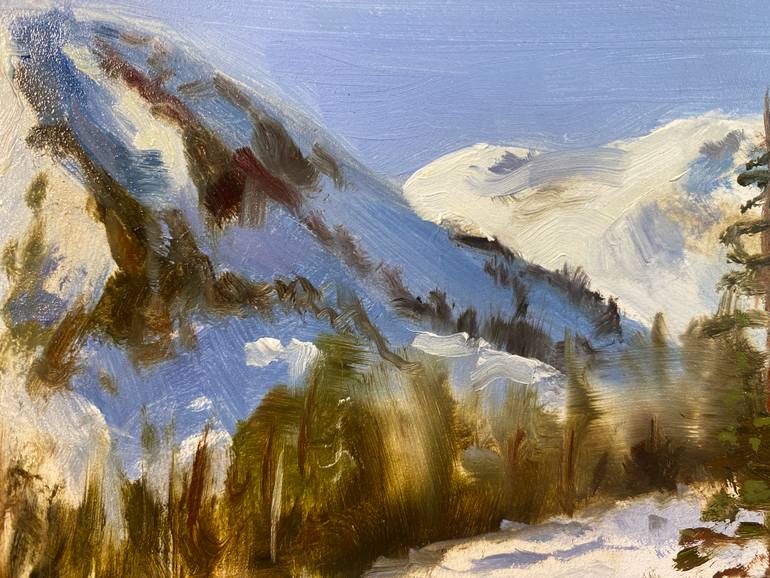 Original Impressionism Landscape Painting by Yana Golikova