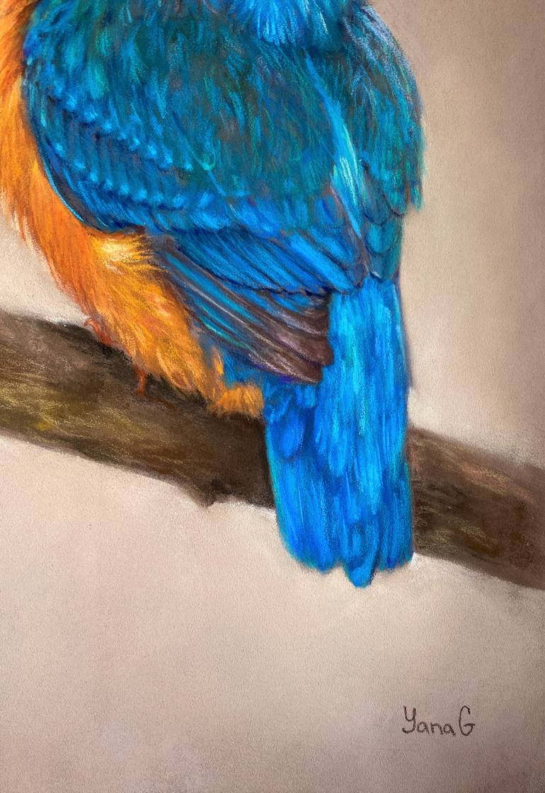 Original Realism Animal Drawing by Yana Golikova