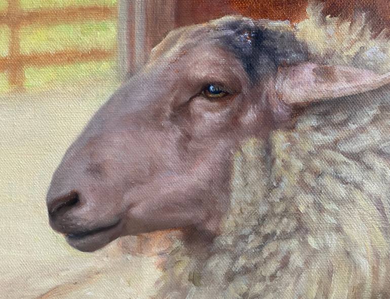 Original Impressionism Animal Painting by Yana Golikova