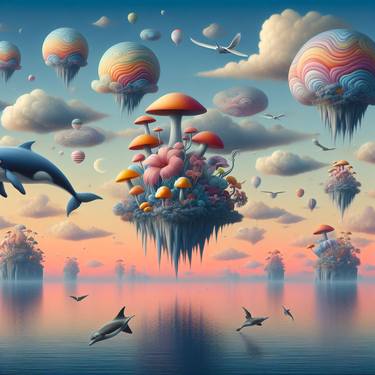 Print of Surrealism Fantasy Digital by Dayron Villaverde