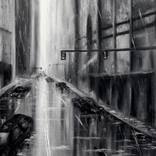 Rainy City Street by Seth Larson