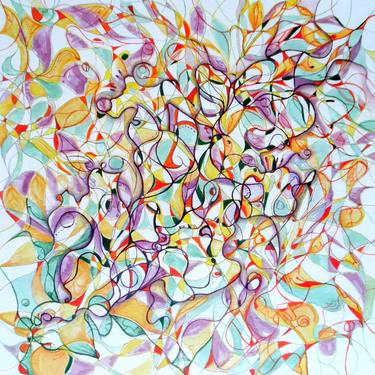 Original Abstract Paintings by Rayme Emin