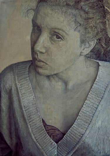 Print of Portrait Paintings by Dejan Krstić