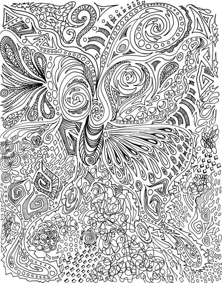 Metamorphosis Drawing by Cherisse Mia | Saatchi Art