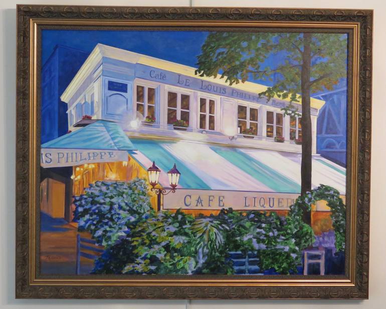 Original Realism Architecture Painting by Raleigh Schein