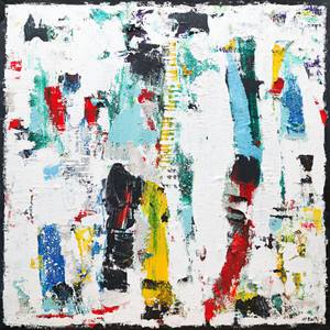 Tango White Abstract