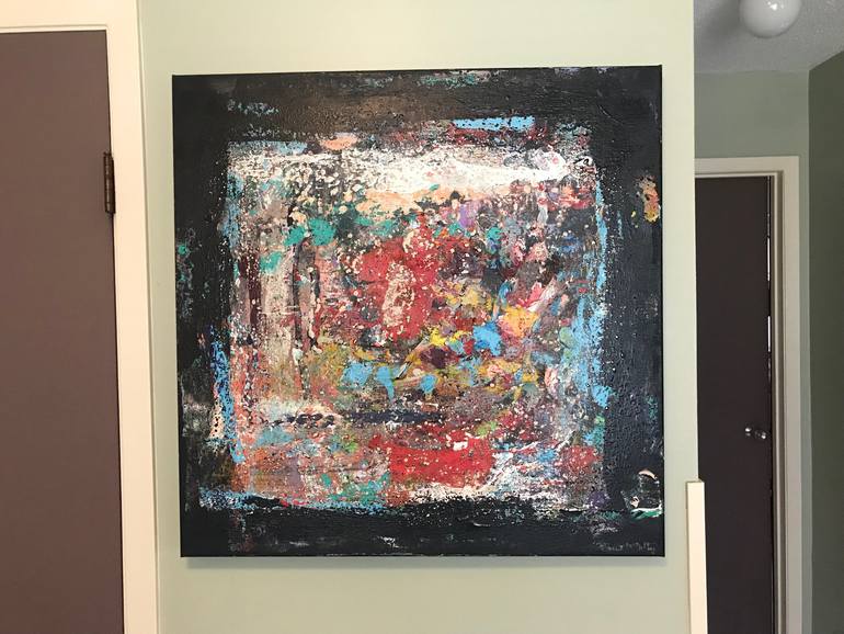 Original Abstract Expressionism Abstract Painting by Shawn Mcnulty