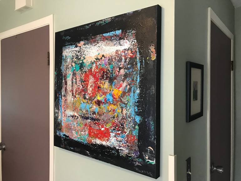 Original Abstract Expressionism Abstract Painting by Shawn Mcnulty