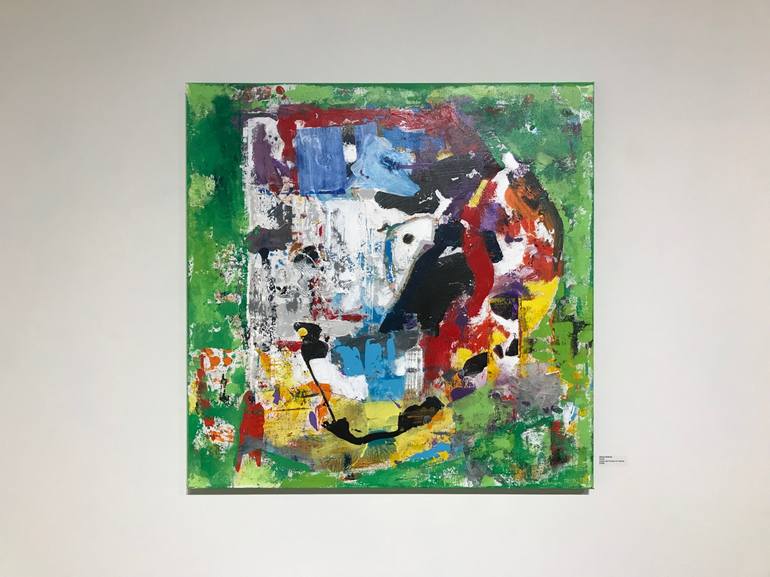 Original Abstract Expressionism Abstract Painting by Shawn Mcnulty