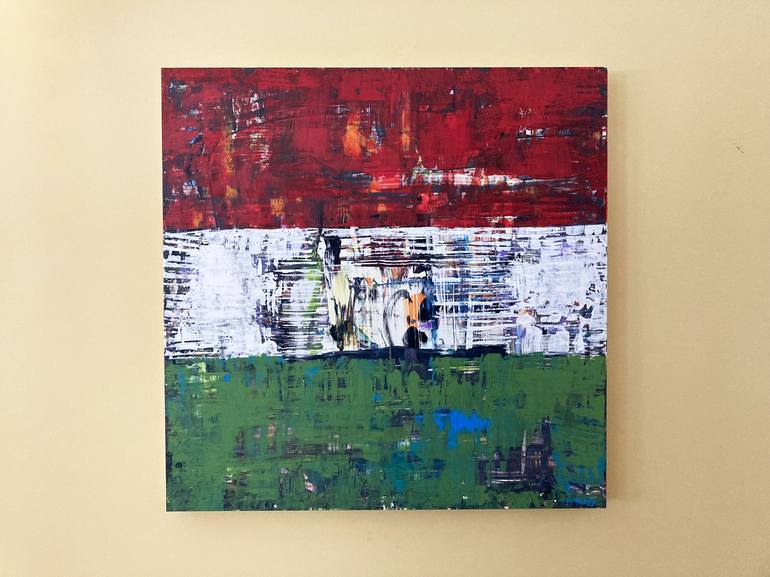 Original Abstract Expressionism Abstract Painting by Shawn Mcnulty