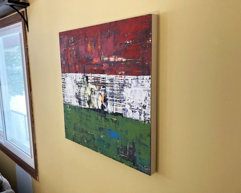 Original Abstract Expressionism Abstract Painting by Shawn Mcnulty