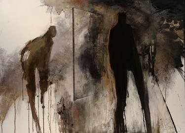 Original Abstract Expressionism Mortality Paintings by Judith Smith