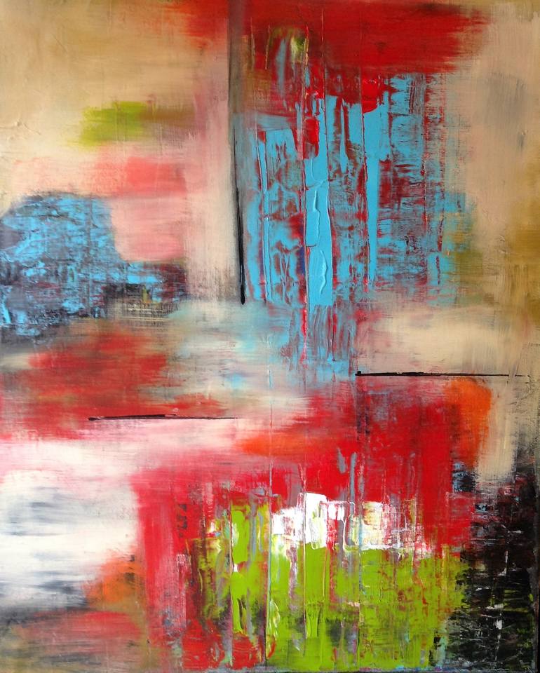 Time Stood Still Painting by Denise Hayden | Saatchi Art