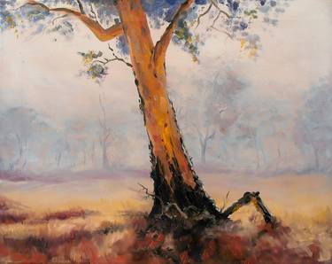 Print of Impressionism Tree Paintings by Michael Nicholson