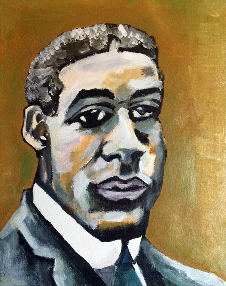 WALTER TULL Painting by James Jackson | Saatchi Art