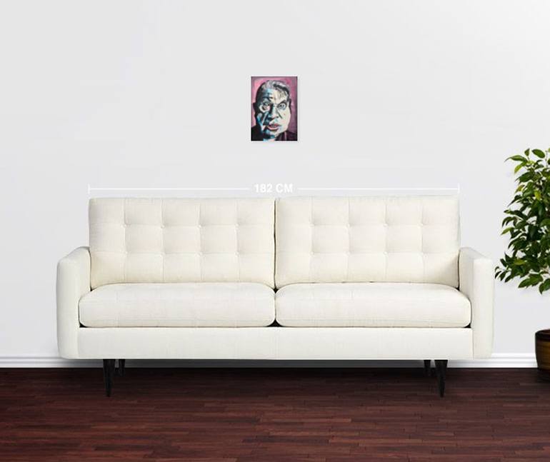Original Expressionism Pop Culture/Celebrity Painting by James Jackson