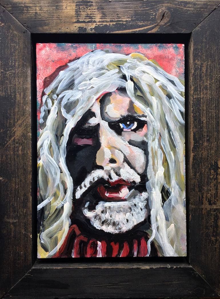 Original Expressionism Pop Culture/Celebrity Painting by James Jackson
