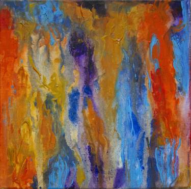 Original Abstract Paintings by Nataliia Khimich