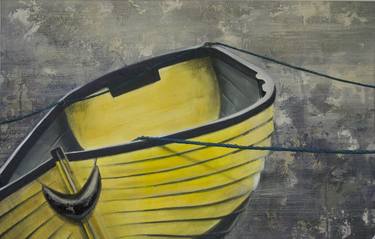 Print of Realism Boat Paintings by Nataliia Khimich