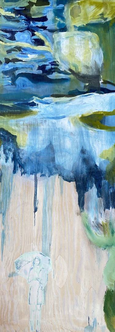 Original Abstract Expressionism Abstract Painting by Kristin Smith