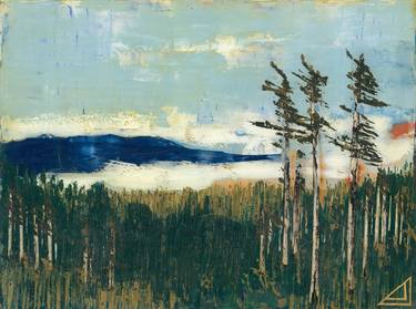 Original Abstract Landscape Paintings by Deborah Jones
