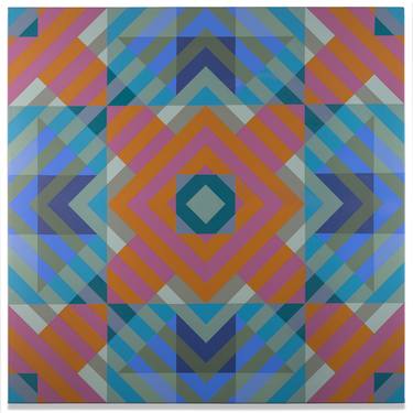 Original Fine Art Geometric Paintings by Karen Freedman