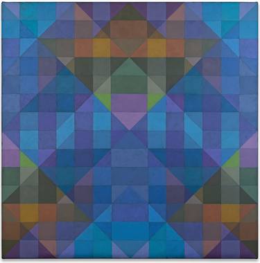 Original Abstract Geometric Paintings by Karen Freedman