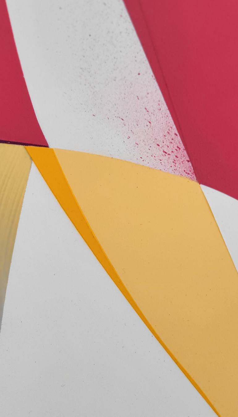 Original Contemporary Abstract Painting by Moises Ortiz