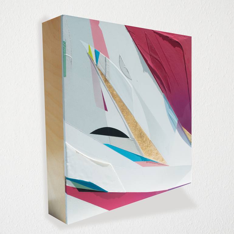 Original Geometric Painting by Moises Ortiz