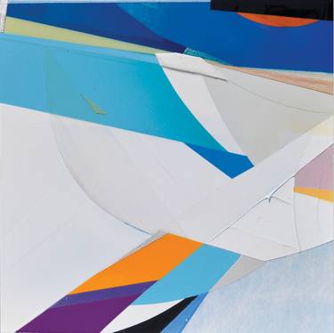 Print of Geometric Paintings by Moises Ortiz