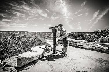 Man at Grand CAnyon - Limited Edition of 10 thumb