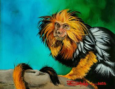 Original Figurative Animal Paintings by Dana Newman