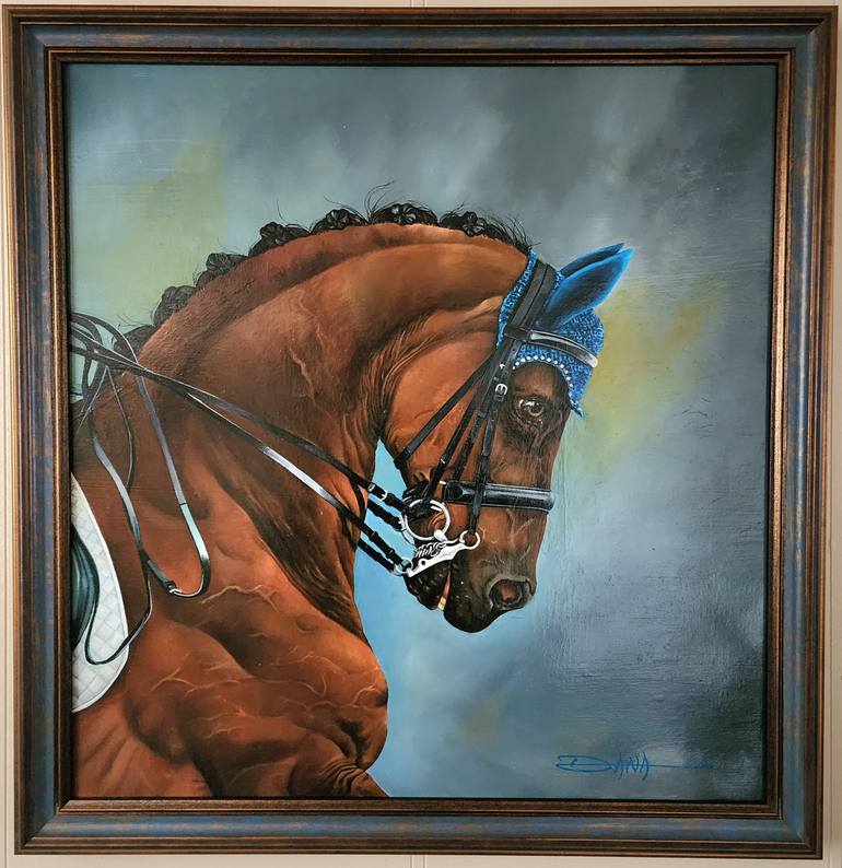 Original Figurative Animal Painting by Dana Newman