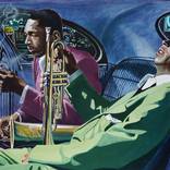 Kind Of Blue - Miles Davis and John Coltrane by Jo King