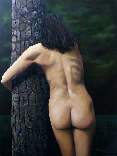 Original Realism Nude Paintings by Jo King