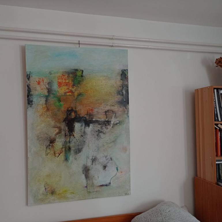 Original Abstract Painting by Sejben Lajos