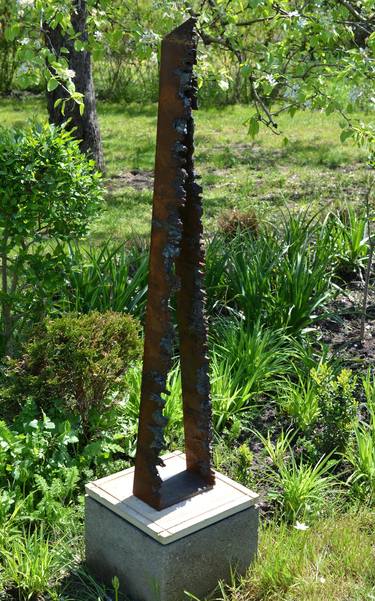 Original Abstract Garden Sculpture by Sejben Lajos