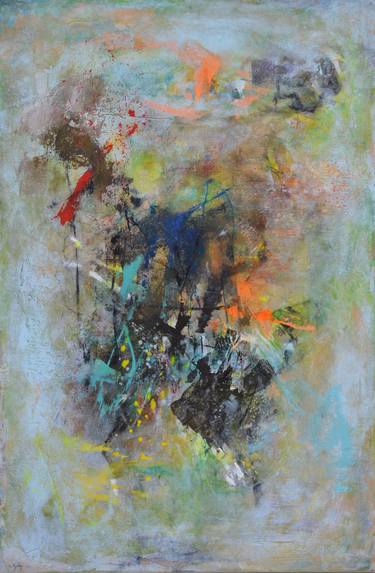 Print of Abstract Expressionism Abstract Paintings by Sejben Lajos