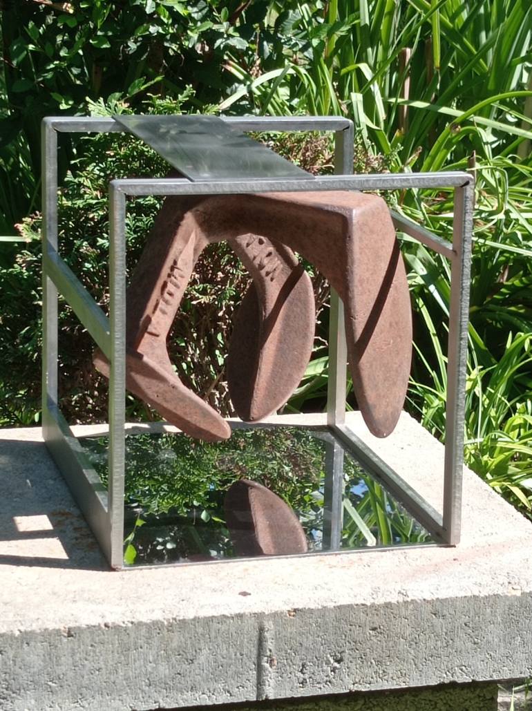 Original 3d Sculpture Garden Sculpture by Sejben Lajos