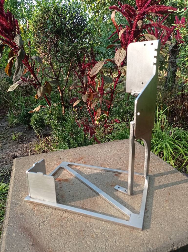 Original Abstract Garden Sculpture by Sejben Lajos