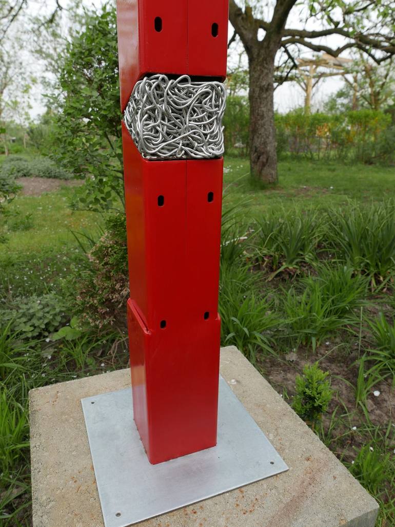 Original Contemporary Abstract Sculpture by Sejben Lajos