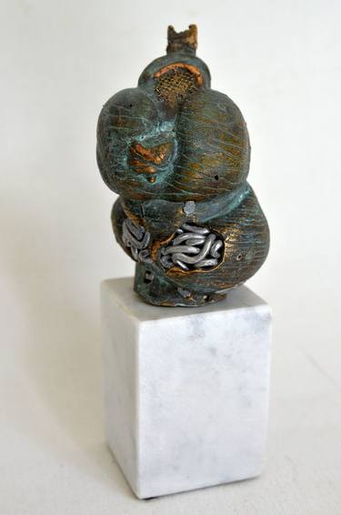 Original Conceptual Women Sculpture by Sejben Lajos