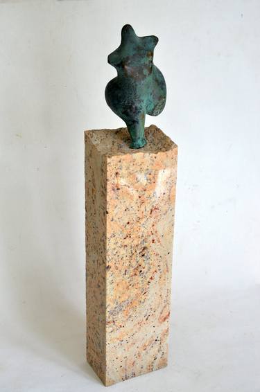 Original Figurative Women Sculpture by Sejben Lajos